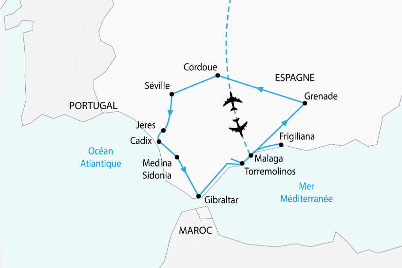 Circuit Splendeurs Andalouses 3* (GT) malaga Andalousie