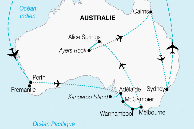 Circuit Australie, à la découverte d'un continent perth Australie