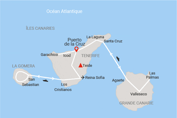 Circuit Tour Canario puerto_de_la_cruz Canaries