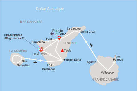 Carte itinéraire