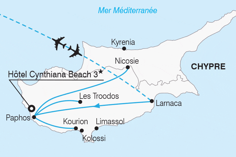 Circuit Découverte de Chypre larnaca Chypre