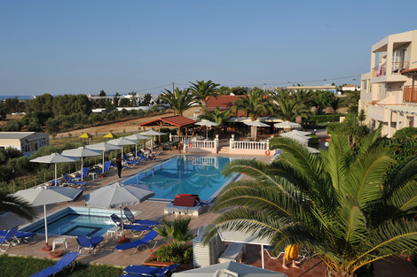 Hôtel Cretan Garden anissaras Crète