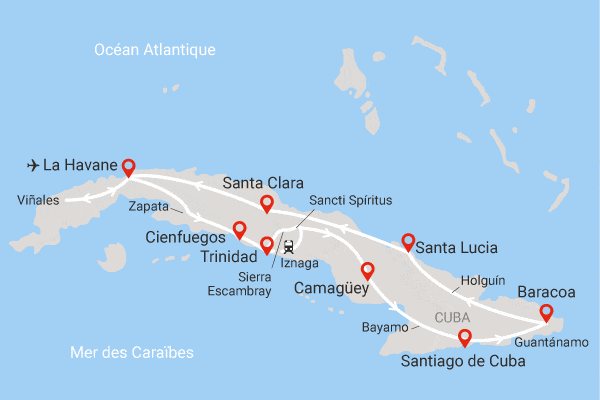 Circuit Le Grand Tour de Cuba, de La Havane à Santiago la_havane Cuba