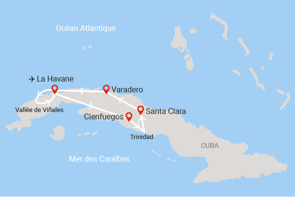 Combiné circuit et hôtel Perle des Caraïbes et extension au Framissima Sol Palmeras la_havane Cuba