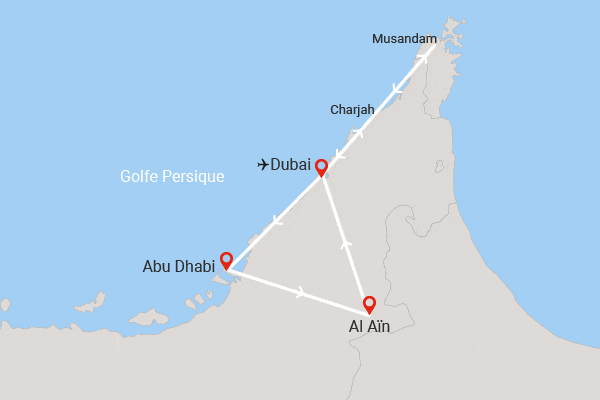 Circuit Trésors des Emirats dubai Dubai et les Emirats