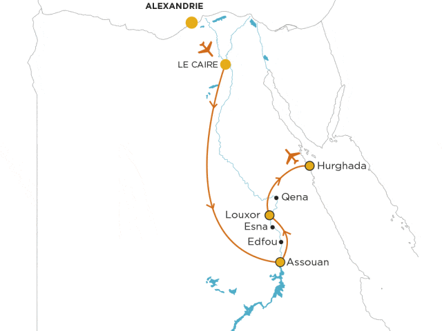 Combiné croisière et hôtel Des Pyramides à la Mer Rouge 5* avec visites le_caire Egypte