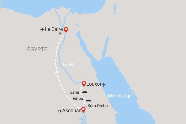 Combiné croisière et hôtel Toutânkhamon Caire & Nil (arrivée samedi) le_caire Egypte