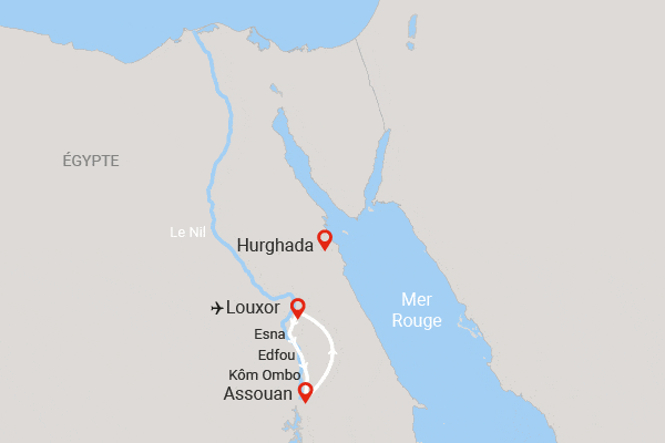 Croisière Jumbo Trésors au pays des pharaons louxor Egypte