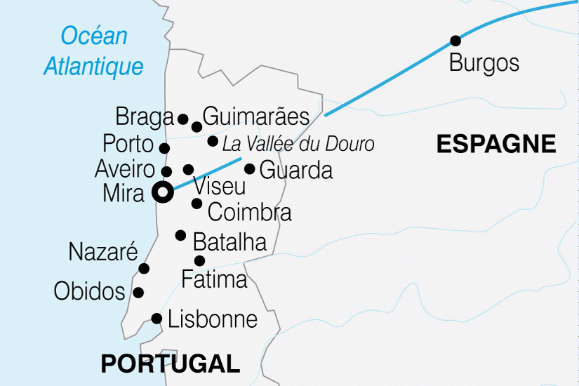 Circuit Découverte du Portugal burgos Espagne