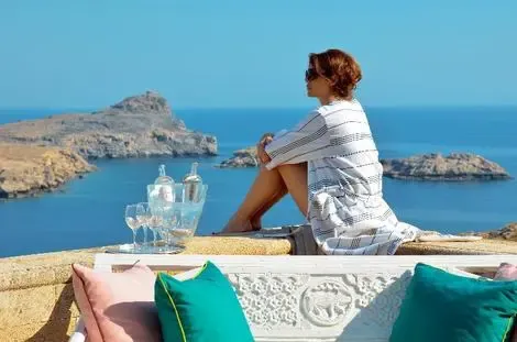 Hôtel Melenos Lindos vlycha GRECE