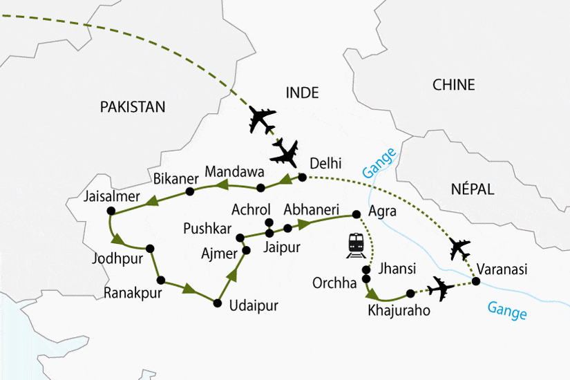Circuit L'Inde du Nord et la Vallée du Gange delhi Inde