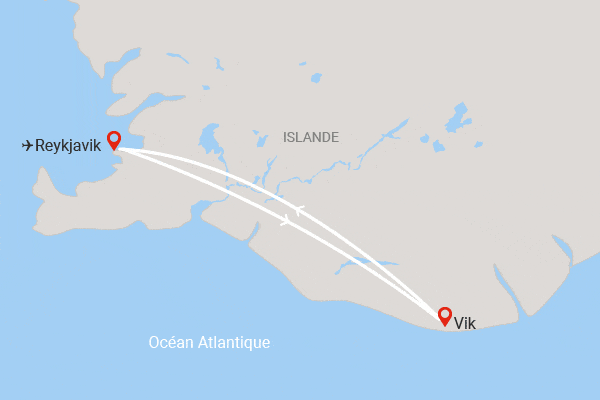 Autotour Balade sur la côte sud islandaise reykjavik Islande