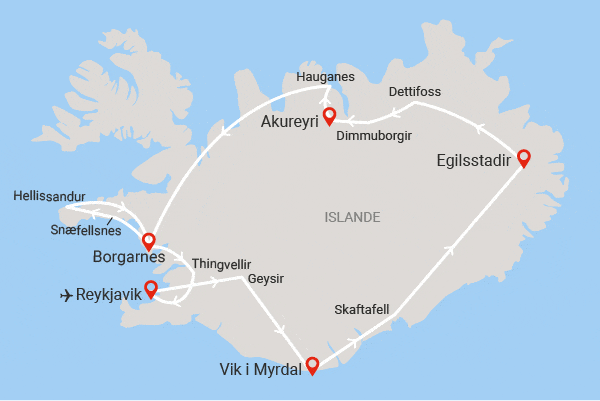 Circuit Nature et secrets d’Islande reykjavik Islande