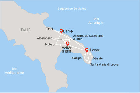Carte itinéraire