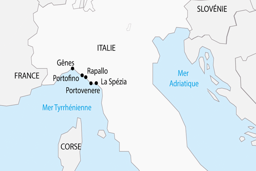 Circuit Gênes, Les Cinque Terre et Portofino - Départ Sud genes Italie