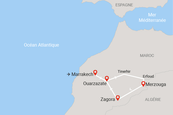 Boucles Sahariennes en 4x4 (Circuit Privatif) marrakech Maroc