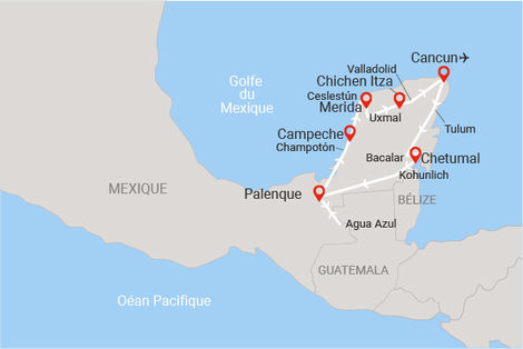 Carte itinéraire