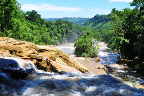 Cascades d'Agua Azul au Chiapas