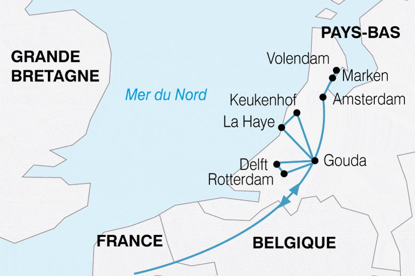 Circuit La Fine Fleur des Pays-Bas amsterdam Pays Bas