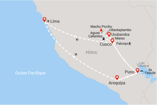 Circuit Authentique Pérou lima Perou