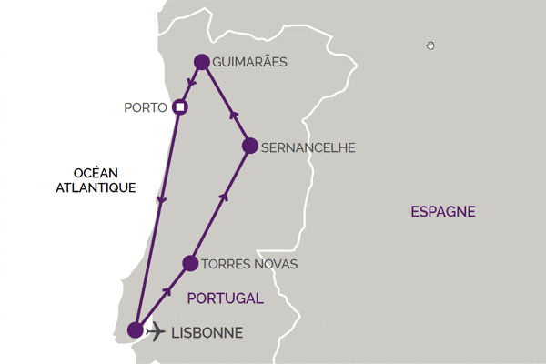 Autotour Balade portugaise en liberté KO lisbonne Portugal