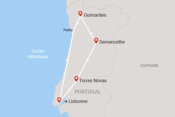 Autotour Balade portugaise en liberté lisbonne Portugal
