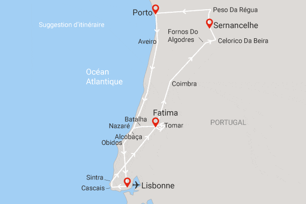Autotour Portugal authentique en liberté lisbonne Portugal