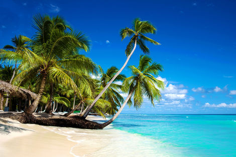 Plage de sable blanc