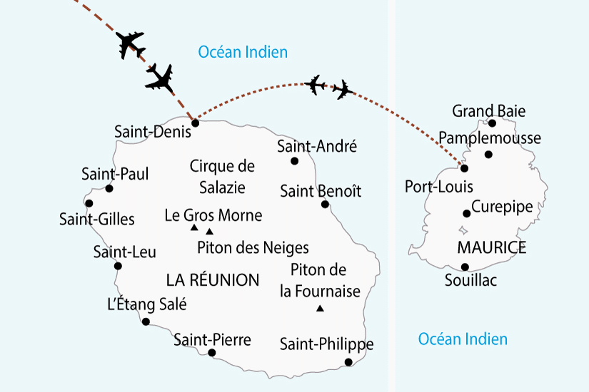Circuit Charmes de l'Océan Indien, entre Réunion et Maurice saint_denis Reunion