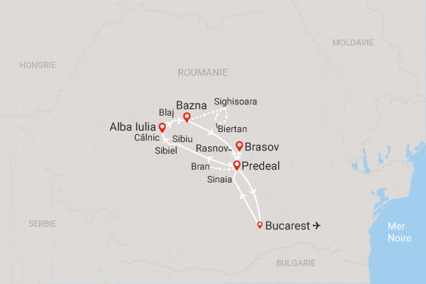 Circuit Trésors de Transylvanie bucarest Roumanie