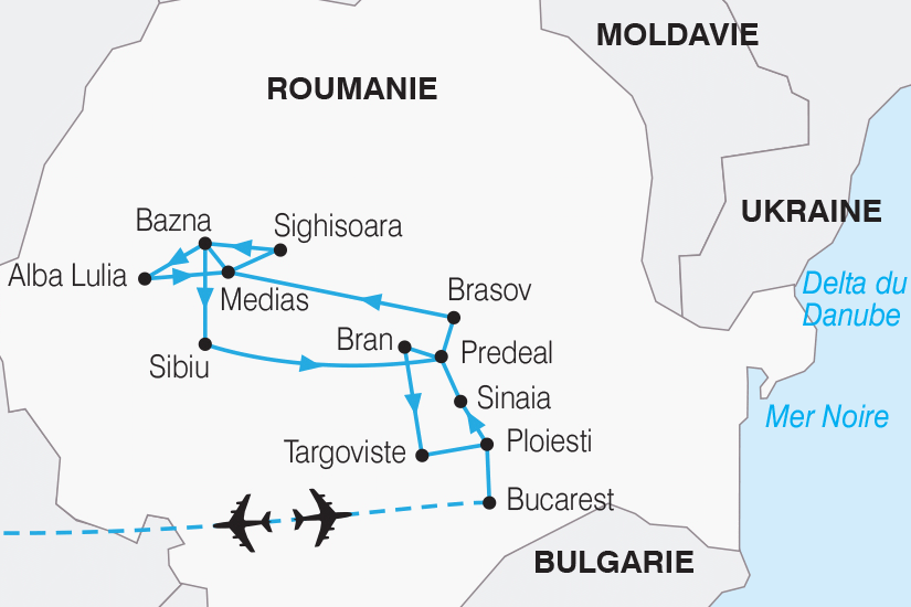 Circuit La Roumanie, découverte de la Transylvanie bucarest Roumanie