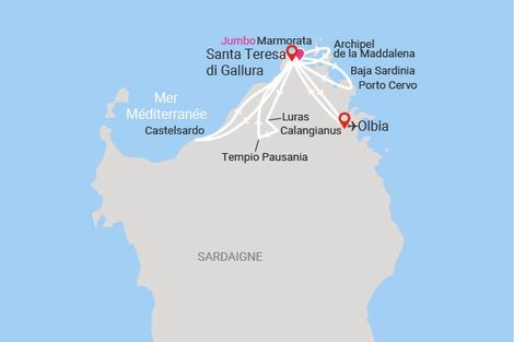 Carte itinéraire
