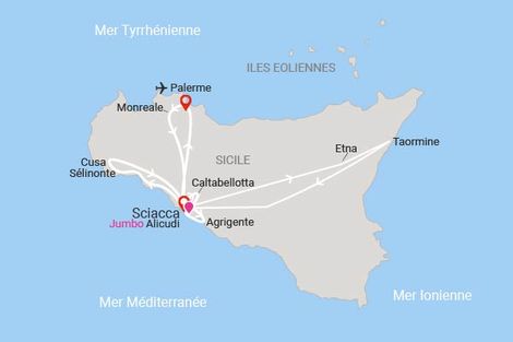 Carte itinéraire