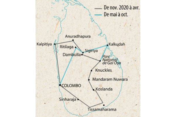 Circuit Immersion en Terre Sri Lankaise (en privatif) colombo Sri Lanka