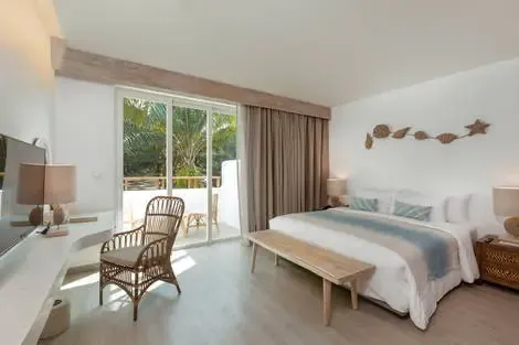 Chambre supérieure vue palmier