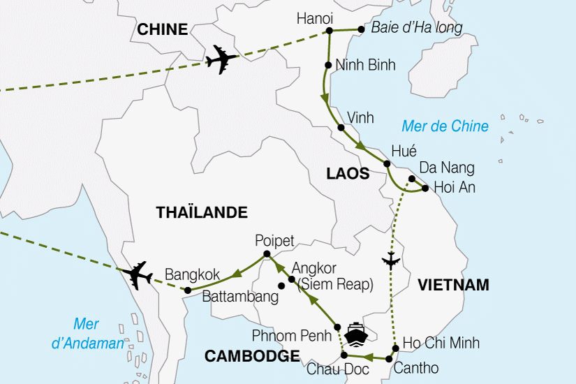 Circuit Vietnam Cambodge : Richesses du Mékong hanoi Vietnam