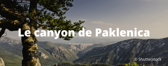 Le canyon de Paklenica